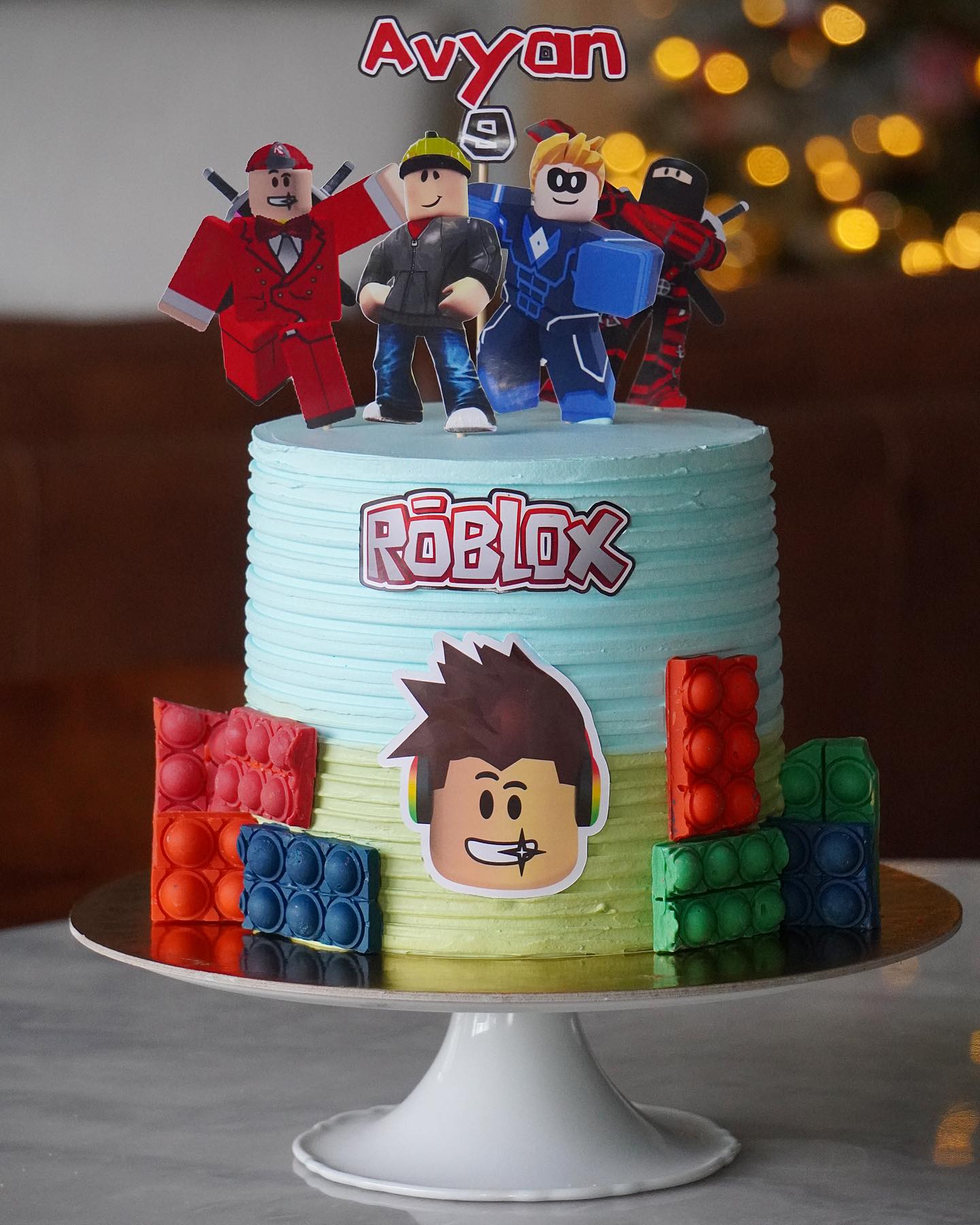 Game On: Roblox Themed Cake for Virtual Celebrations | Chestermere